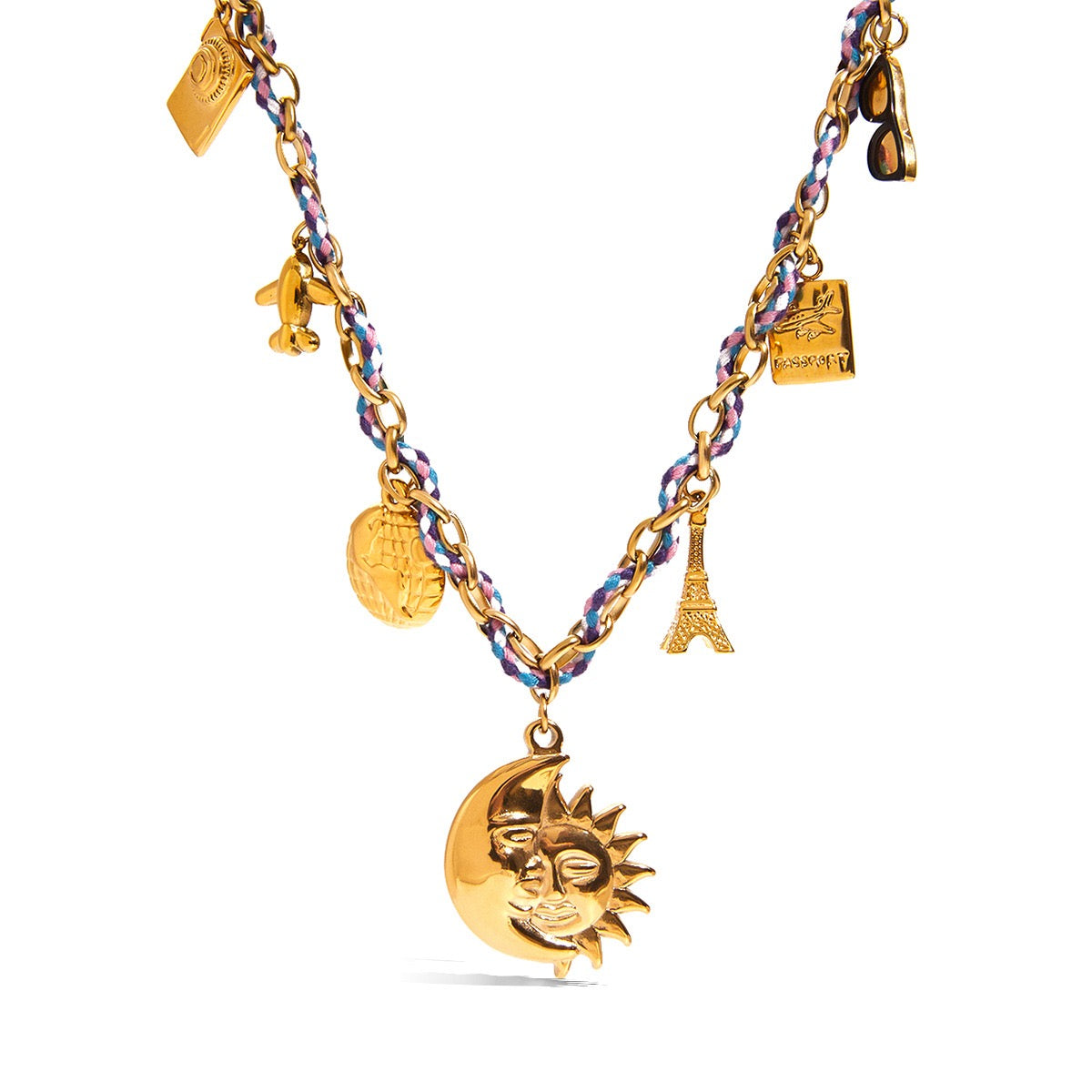 N4 18k golden Necklace