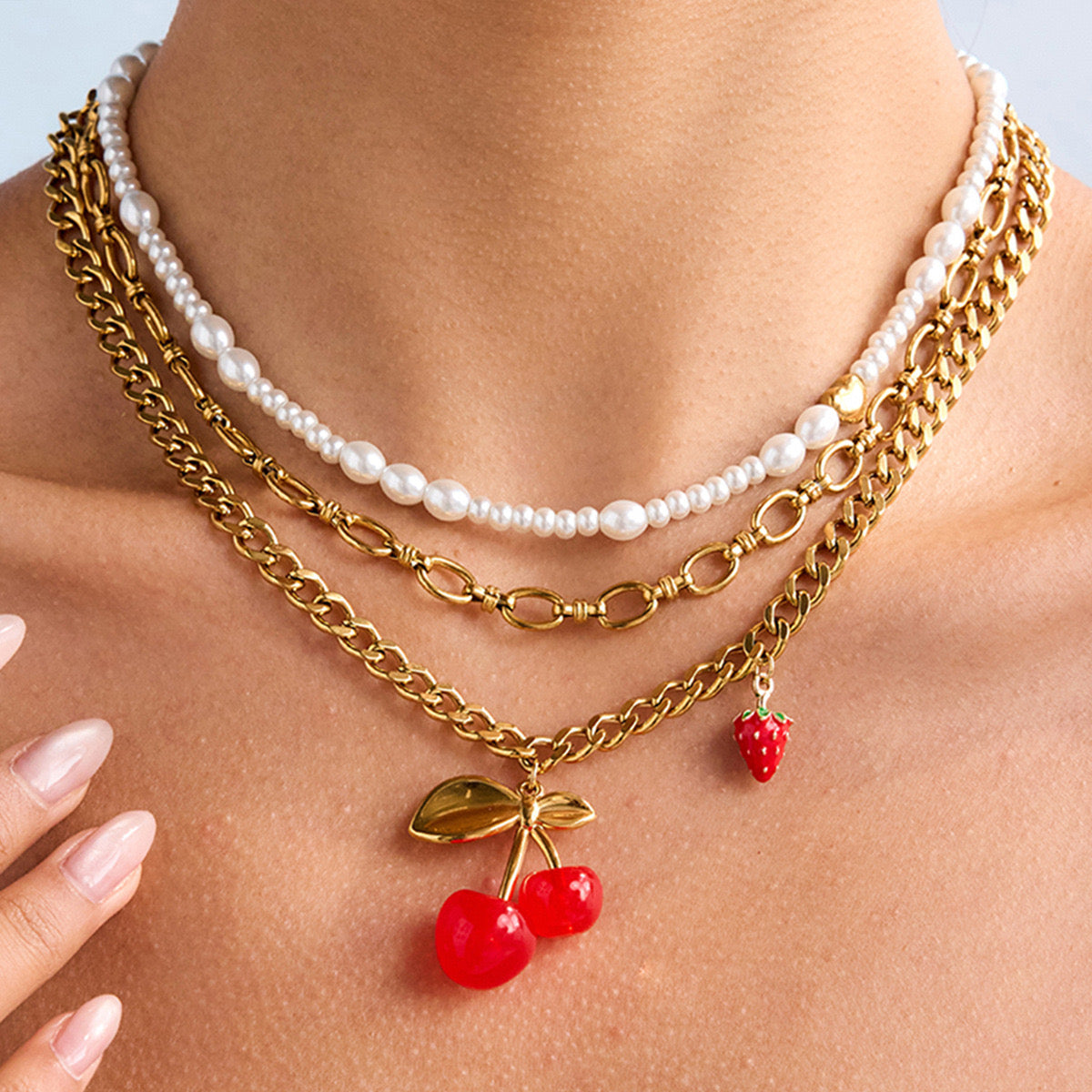N6 18k golden Necklace
