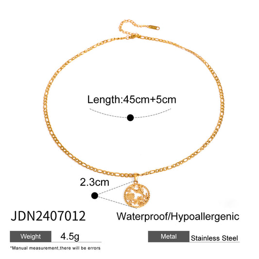 N5 18k golden Necklace
